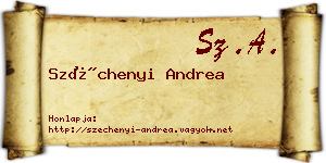 Széchenyi Andrea névjegykártya
